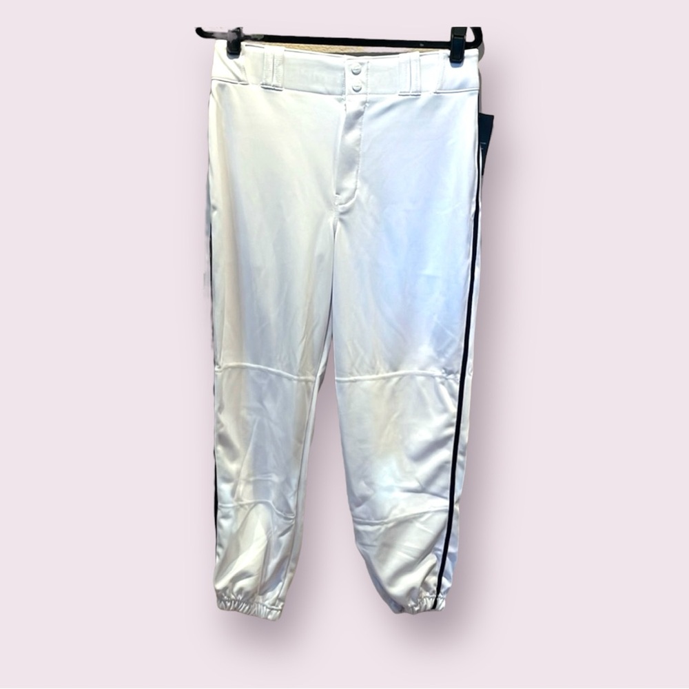 New Champro Men’s Baseball Pants White Classic Loose Fit Size Medium NWT